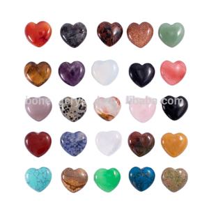 Natural al por mayor de cristal en forma de corazón de piedras joya estrellas 7 chakra de cristal de piedras preciosas Luna lunas estrella corazones - Product Image 2