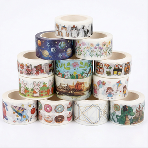 Cinta Adhesiva Washi Verde de Línea Fina para Pintores, Cinta Washi Impresa Personalizada con Logotipo de Marca, Proveedor Mayorista de Cinta Washi con Impresión Personalizada - Product Image 5