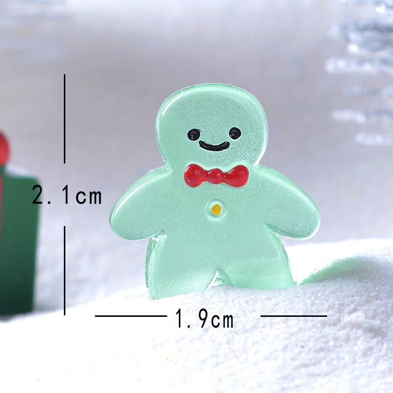 Mini Gingerbread Man Green