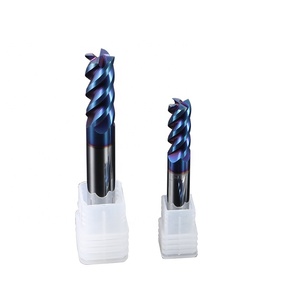 NCG-4E-D4.0 Tùy Chỉnh OEM/ODM 4 Flutes Phẳng Tungsten Carbide End Mill Cutter 50L CNC Phay Công Cụ Hỗ Trợ 10Pcs Moq - Product Image 4