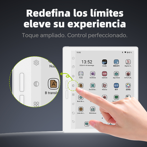 Lector de Libros Electrónicos Bigme B751C S a Color con Sistema Operativo <span class=keywords><strong>Android</strong></span> 14, Pantalla de 7 Pulgadas 1024x768, Tableta de Papel Electrónico Blanca CN - Product Image 4