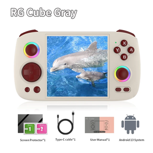 Anbernic Rg <span class=keywords><strong>Cube</strong></span> Consola de mano Bike Arcade <span class=keywords><strong>Game</strong></span> Machine Juegos y sistema Android 13 Consolas de videojuegos Retro Para Ambernic - Product Image 2