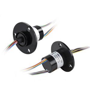 Taidacent 12.4/15.5/24mm Hollow <strong>Rotary</strong> Conductiv Joint Connector 2/4/6/8/12/18/24 Wires Capsule Slip Ring <strong>Electrical</strong> <strong>Connectors</strong>