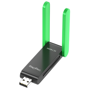 Veggieg Vente à Chaud Antenne Sans Fil <span class=keywords><strong>Dongle</strong></span> Carte Réseau 1400Mbps USB Wifi Adaptateur Cartes Réseau Pour PC Portable De Bureau - Product Image 2