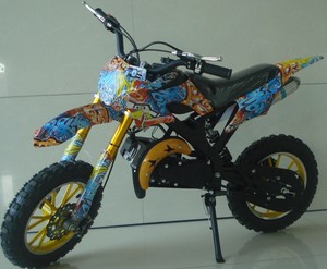 2021 nouveau moins cher 49cc 2 temps refroidi par air Pull Start impression de transfert d'eau Super Mini <span class=keywords><strong>Moto</strong></span> <span class=keywords><strong>Cross</strong></span> <span class=keywords><strong>Pocket</strong></span> Dirt Bike - Product Image 5