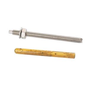 Goujons <span class=keywords><strong>d</strong></span>'<span class=keywords><strong>ancrage</strong></span> chimique en acier inoxydable galvanisé M8 M20 A2 316 inoxydable pour la construction Boulon à béton pour la construction - Product Image 1