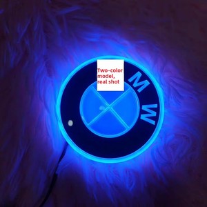 Luces LED Iluminadas con el Logotipo de <span class=keywords><strong>BMW</strong></span> para las Series 1, 3, X1, X3 y X5, Luces Delanteras y Traseras, Lámparas Ambientales para Auto - Product Image 4