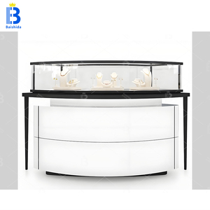 Tủ trưng bày trang sức & đồng hồ phong cách châu Âu hiện đại, giá đỡ đồng hồ thời trang cho cửa hàng trang sức, nội thất trang trí cửa hàng - Product Image 3