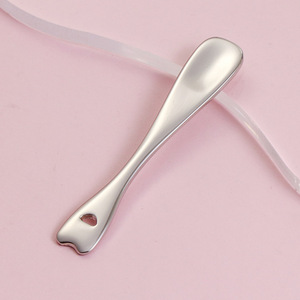 Cuillère de beauté - <span class=keywords><strong>ustensile</strong></span> multifonctionnel pour mélanger et servir les cosmétiques. Cuillère pour crème contour des yeux dorée. Cuillère à crème en alliage de zinc. - Product Image 2