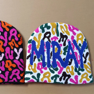 Gorro de <span class=keywords><strong>Mujer</strong></span> con Patrón Jacquard OEM, Gorro de <span class=keywords><strong>Invierno</strong></span> para <span class=keywords><strong>Mujer</strong></span>, Accesorios de Moda - Product Image 4