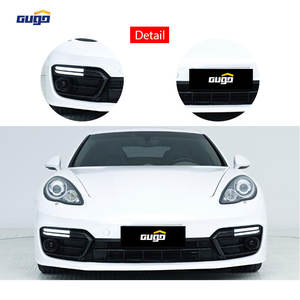 Pare-chocs avant GUGO pour <span class=keywords><strong>Porsche</strong></span> <span class=keywords><strong>Panamera</strong></span> 2010-2013, mise à niveau vers 971 GTS, pièces <span class=keywords><strong>de</strong></span> carrosserie automobile <span class=keywords><strong>de</strong></span> rechange, style extérieur - Product Image 5