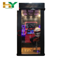Jukebox électronique d'intérieur Huayang Mall, salle de karaoké, machine à chansons à monnayeur, écran tactile, prise US, garantie 1 an