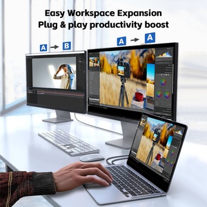 Xu hướng bện 2m 8k60hz <span class=keywords><strong>HDMI</strong></span> để C cáp 2.1 48gbps tốc độ cao HD <span class=keywords><strong>HDMI</strong></span> chuyển đổi <span class=keywords><strong>Adapter</strong></span> Video Cáp cho màn hình TV nhà rạp hát - Product Image 2