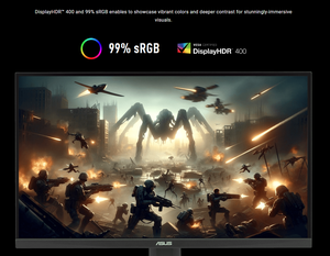 Monitor ASUS TUF Gaming VG259QMRL5A de 24.5 Pulgadas FHD 310Hz(OC) 0.3ms Fast IPS HDR400 para Juegos con IA y Altavoces Duales - Product Image 3