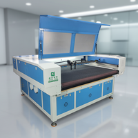 Machine de découpe laser CO2 pour tissus textiles, découpe CNC 3 axes, double têtes laser, refroidissement par eau, prend en charge les formats AI/PLT, AnJiang Smart