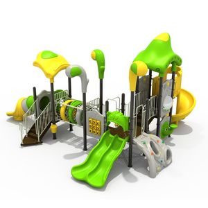 Toboggan de parc extérieur adaptable en plastique et acier inoxydable pour enfants pour terrain de jeu commercial - Product Image 2