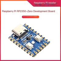 Papan Pengembangan Raspberry Pi RP2350A RP2350 Zero Dual Core Dual Architecture Motherboard MicroPython