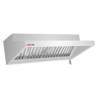 Hotte de cuisine industrielle américaine en acier inoxydable sur mesure, hotte d'extraction de cuisine industrielle, hotte d'air commerciale, usine
