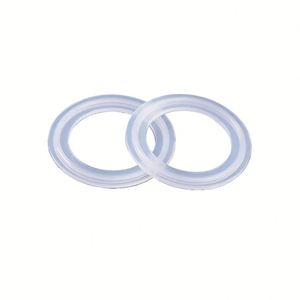 Joint d'étanchéité sanitaire en silicone de qualité alimentaire sur mesure pour raccord Tri-Clamp - Product Image 2