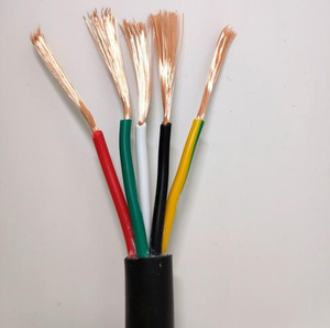 Zuiver Koper Yc/Yz Rubberen Huls Flexibele Kabel Multi-Core 1/1.5/<span class=keywords><strong>2</strong></span>.5/4/6 Vierkante Rubberen Omhulde Draad - Product Image 3