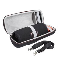 Ensemble de haut-parleurs portables étanches et à fermeture éclair, pour haut-parleur JBL Charge 5, EVA, housse de rangement rigide, sac de transport à bandoulière