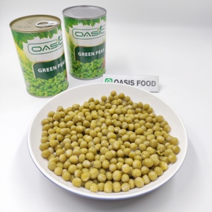 Petits pois verts en conserve, petits pois sucrés en conserve, 425g/850g pour la cuisine et les salades, prêts à l'emploi, fournisseur de légumes - Product Image 1