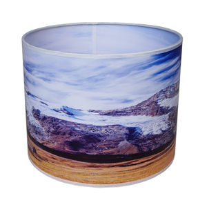Processus De Pvc D'OEM Accrochant Portatif Photographie Imprimée Motif Abat-Jour Rond - Product Image 1