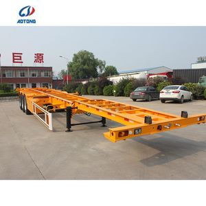 Châssis <span class=keywords><strong>de</strong></span> camion lourd <span class=keywords><strong>de</strong></span> 40 pieds pour semi-remorque - Product Image 4
