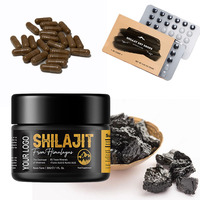 Résine de Shilajit de l'Himalaya de qualité alimentaire, marque privée OEM, acide fulvique, vente en gros, 100% pur extrait naturel de Shilajit liquide CAN