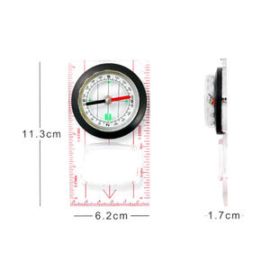 JSJM Échelle de <span class=keywords><strong>dessin</strong></span> de boussole de règle de carte multifonctionnelle de vente chaude - Product Image 2