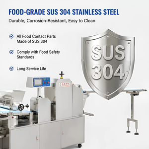 Ligne de production de pain automatique multifonctionnelle à trois rouleaux <span class=keywords><strong>pour</strong></span> la fabrication de pains à burger, de toasts et de baguettes – Solution <span class=keywords><strong>pour</strong></span> boulangerie - Product Image 5