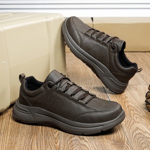 <span class=keywords><strong>Chaussures</strong></span> de marche décontractées et polyvalentes en microfibre imperméables pour hommes, collection automne-hiver 2026, style oversize - Product Image 4