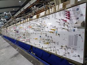 CSBJ-0037-005C لوحة تجميع وتثبيت مثقاب الأسلاك، ملحقات 4 دبابيس، شوكة رباعية الاتجاهات، قوائم تثبيت وقاطع أسلاك - Product Image 5