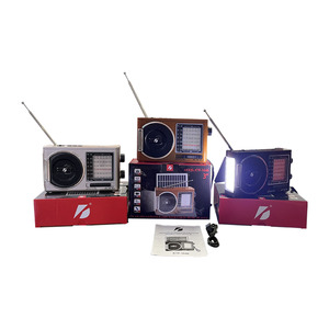 Altavoz Bluetooth Retro Recargable KTF-1646 para Conferencias, Inalámbrico, con Linterna, <span class=keywords><strong>Radio</strong></span> AM/<span class=keywords><strong>FM</strong></span>, Sistema Solar, Estilo Vintage - Product Image 2