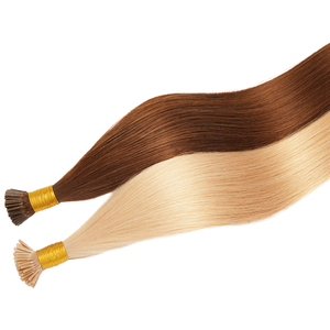 Bán Sỉ 100% Tóc Thật Nguyên Chất Tự Nhiên Tóc Nối Và Tóc Giả Đầu Chữ I Chất Lượng Cao - Product Image 2