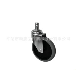 Rueda giratoria médica Xinmiao de 5 pulgadas, tipo fijo, para equipos médicos - Product Image 2