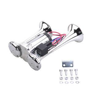 Kit de klaxon d'air universel 12V 24V 600dB à double tonalité, <span class=keywords><strong>trompette</strong></span> super puissante avec compresseur pour moto, voiture, bateau, <span class=keywords><strong>camion</strong></span> - Product Image 2