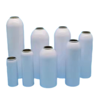 Aérosol en aluminium vide rechargeable peut pulvériser des boîtes en métal avec des valves d'aérosol de BOV pour les produits cosmétiques