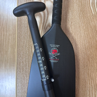 Pagaie de dragon boat Kingpaddle approuvée par l'IDBF, en fibre de carbone, réglable