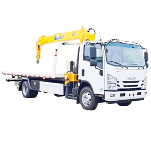 Dépanneuse à plat Isuzu dépanneuse rollbck dépanneuse 4*2 nouvelle marque dépanneuse à plat avec grue vente à bas <span class=keywords><strong>prix</strong></span> - Product Image 2