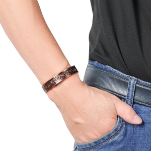 <b>Copper</b> Magnit Bronze Fashionable Bangle <b>Bracelet</b> Stylish Jewellery for Women - Product Image 2