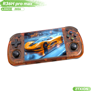 2026 R36H Pro Max New 4.2-Inch IPS <b>Handheld</b> Game <b>Console</b> Portable <b>Retro</b> Arcade Open Source with Wi-Fi Communication - Product Image 5