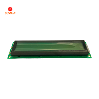 وحدة شاشة LCD طراز Aikesi SMC2002H بـ 20×2 حرف، إضاءة خلفية بيضاء، عرض إيجابي، واجهة متوازية HD44780، قابلة للتخصيص