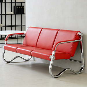 Chaises de salle d'attente médicales de luxe nouvellement conçues pour les halls d'aéroport, bancs de salle d'attente pour visiteurs de bureau de luxe - Product Image 1