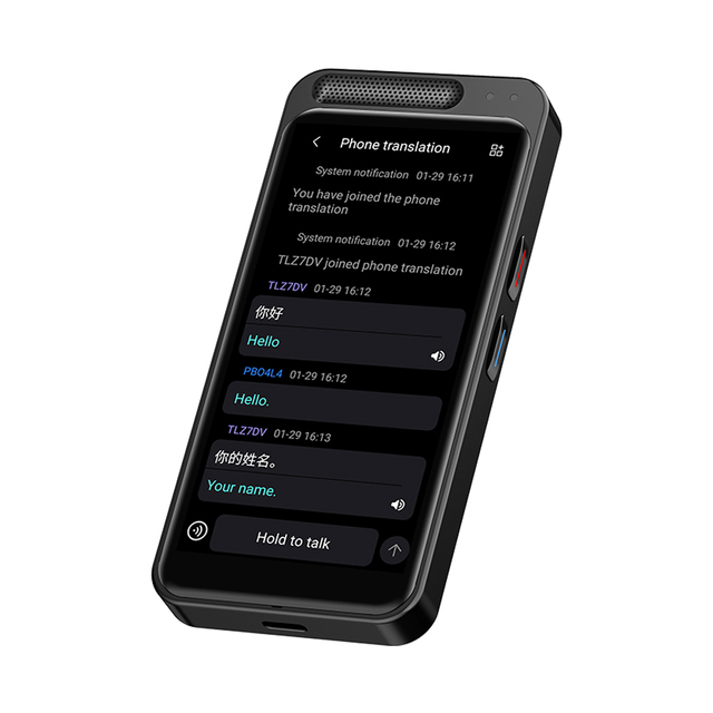 VORMOR Z6 Portable Traducteur De Langue Language Translation Machine World Time Exchange Rate Automatic Voice Translator