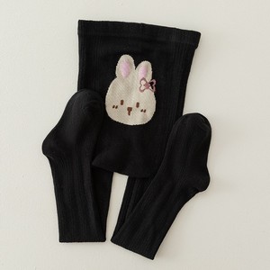 Gekämmte Baumwolle Herbst Cartoon niedlichen Jacquard Kinder Strümpfe Strumpfhosen Großhandel Strumpfhosen für Mädchen - Product Image 3