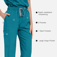 Vente en gros d'uniformes avec logo personnalisé, ensemble de blouses pour femmes, uniformes médicaux, médecins, infirmières et infirmiers