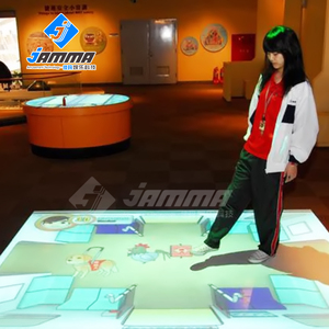<span class=keywords><strong>Jeu</strong></span> de sport de projection en métal interactif au <span class=keywords><strong>sol</strong></span> 3D pour parc de trampoline éducatif de jardin intérieur Occasions d'aéroport - Product Image 6