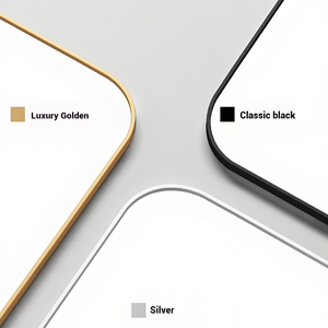 A forma lunga con cornice quadrata per soggiorno <span class=keywords><strong>specchio</strong></span> decorativo in vetro grande stile libero <span class=keywords><strong>specchio</strong></span> completo - Product Image 2