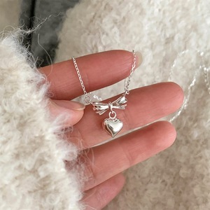 Collier pendentif en argent sterling S925, petit pendentif jupe, diamant bleu lac, tempérament de niche, polyvalent, jupe agile, pendentif fin - Product Image 3